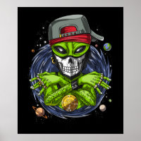 Space Alien Gangstа UFO Extraterrestrials Rapper