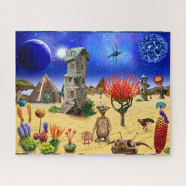 Space Alien Puzzle Planet Kinder Geschenk für Jung