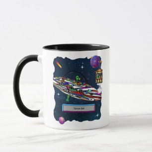 Space Alien trinken Bar ufo Tasse