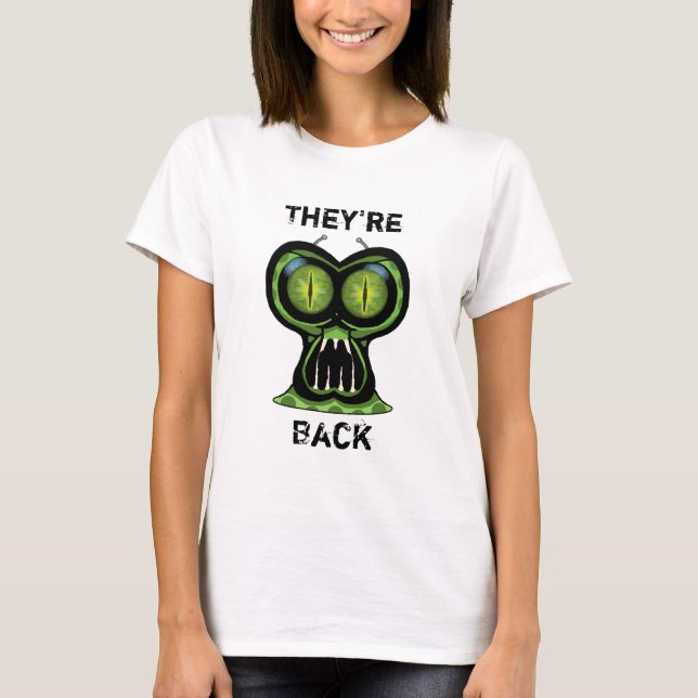 Space Alien Women's Basic T - Shirt (Vorderseite)
