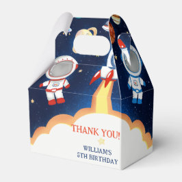 Space Astronaut Birthday Party Fevor Box Geschenkschachtel