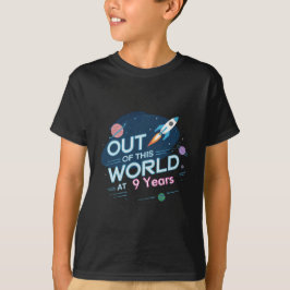 Space Astronom Cool Kindergeburtstag T - Shirt