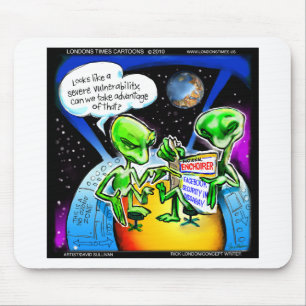 Space Außerirdischen Entdecken Sie Social Media Fu Mousepad