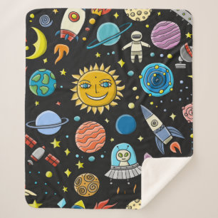 Space Background. Planets of the solar system. Roc Sherpadecke