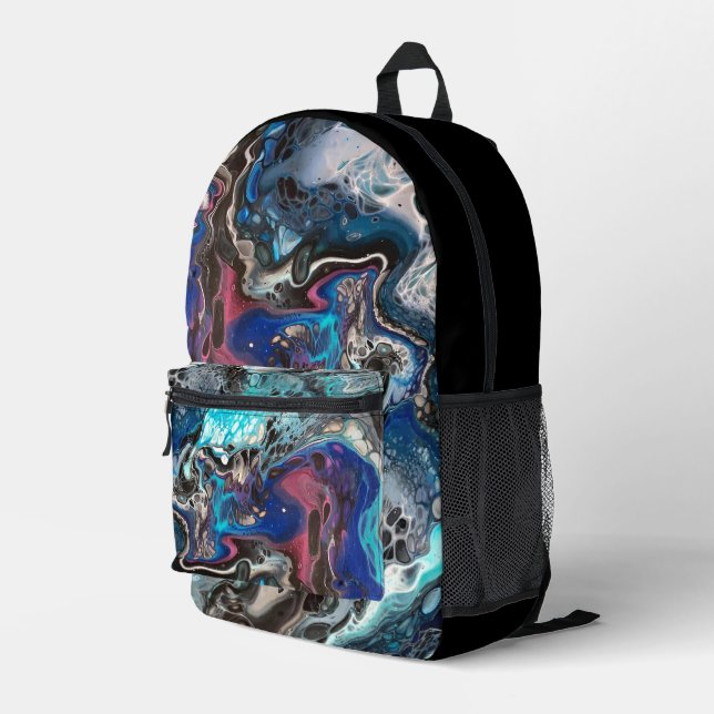 Space bag bedruckter rucksack (Rückseitige Ecke Rechts)