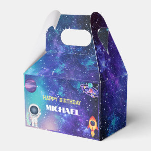 Space Birthday Geschenkschachtel