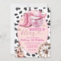 Space Boots und Bling Cowgirl 30. Geburtstag
