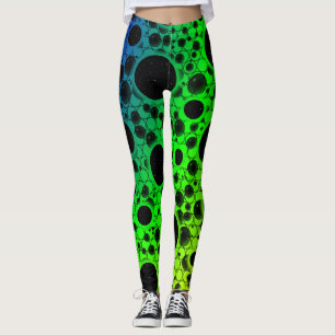 Space Bubble Spots - Regenbogen PBGYO Leggings