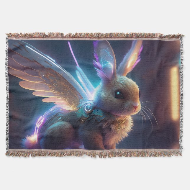 Space Bunny Decke (Vorderseite)