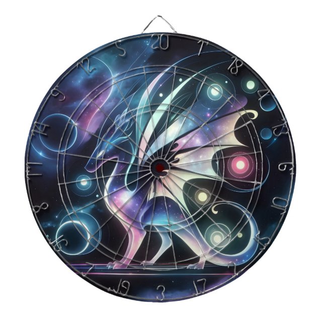Space Butterfly Dragon Dartscheibe (vorne)