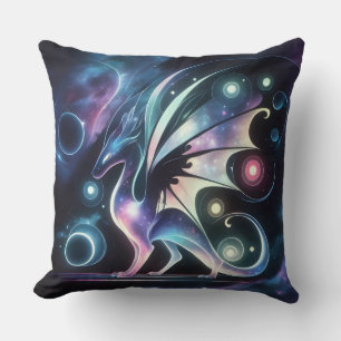 Space Butterfly Dragon Kissen