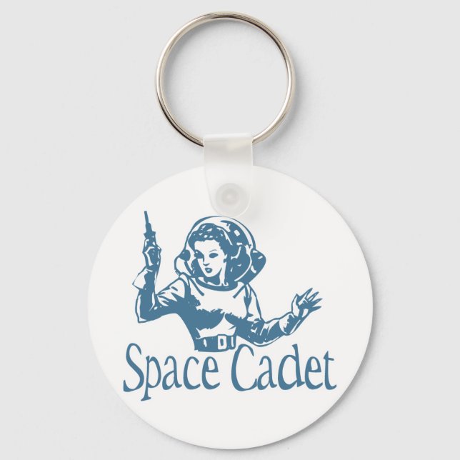 Space Cadet Blue Schlüsselanhänger (Vorderseite)