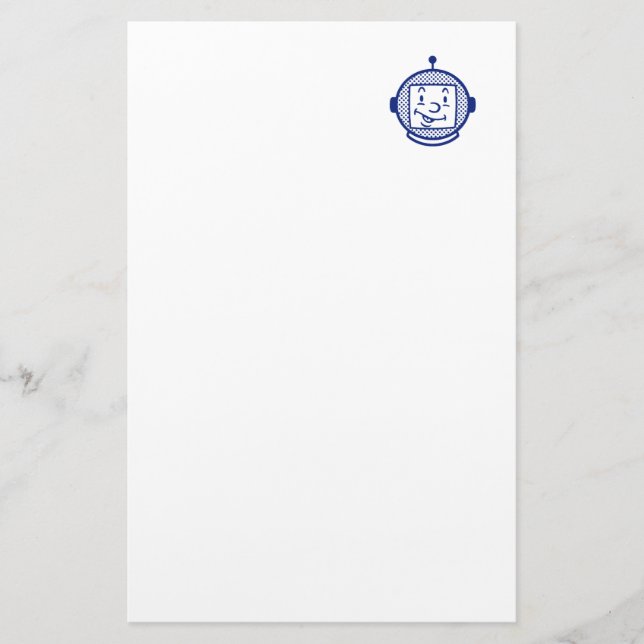Space Cadet Letterhead Briefpapier (Vorderseite)