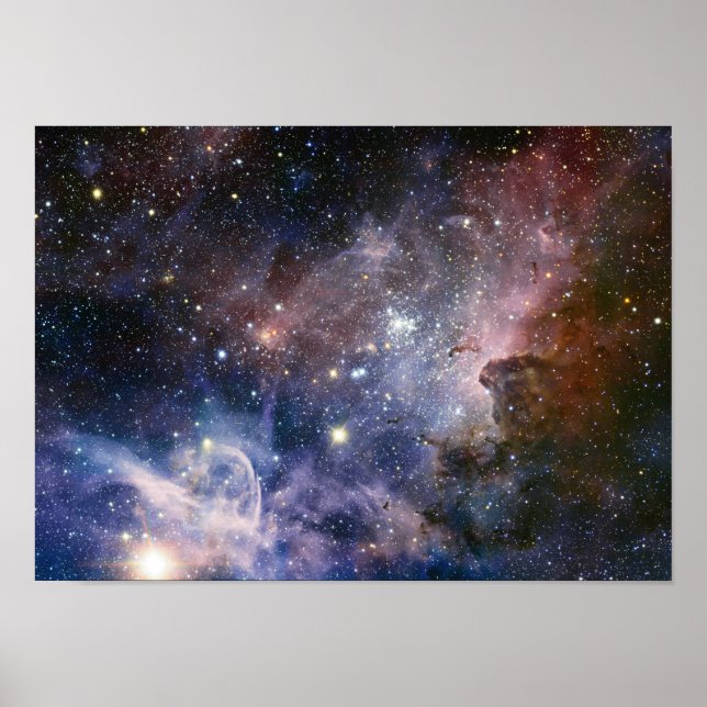 Space Carina Nebula Astronomie Spektakuläres Poste Poster (Vorne)