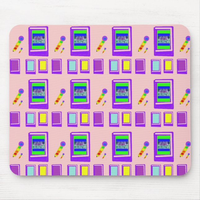 Space Castle Designer Mousepad (Vorne)