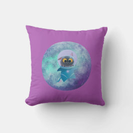 Space Cat Accent Pillow Kissen