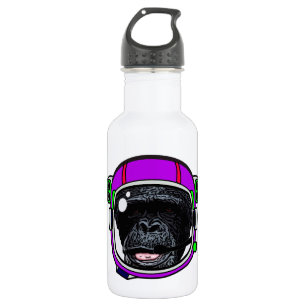 Space Chimp Edelstahlflasche
