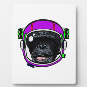 Space Chimp Fotoplatte