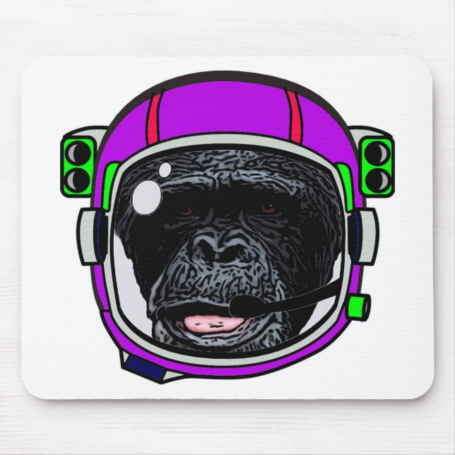 Space Chimp Mousepad (Vorne)