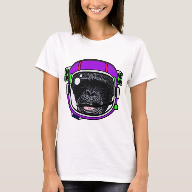 Space Chimp T-Shirt (Vorderseite)