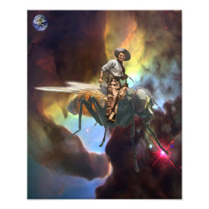 Space Cowboy Fotodruck