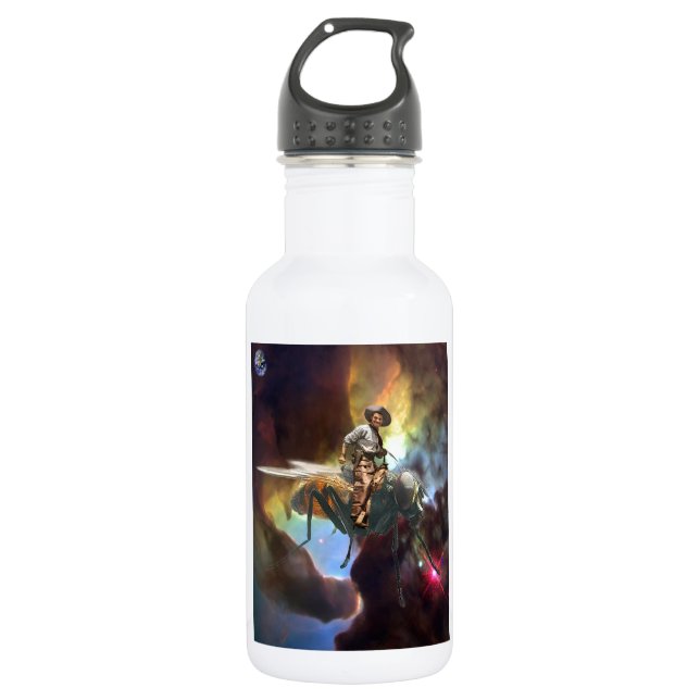 Space Cowboy Trinkflasche (Vorderseite)