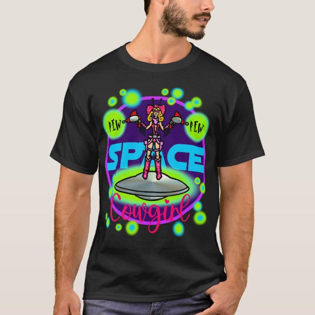 Space Cowgirl T-Shirt (Vorderseite)