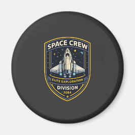 Space Crew Exploration Division Academy Magnet
