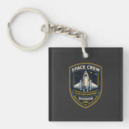 Space Crew Exploration Division Akademie-Schlüssel Schlüsselanhänger