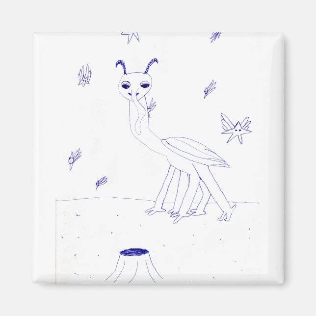 Space Critter Magnet (Vorne)