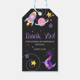 Space Dinosaur Galaxy Geburtstag Gevor Geschenkanhänger