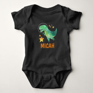 Space Dinosaurier Baby Bodysuit Baby Strampler