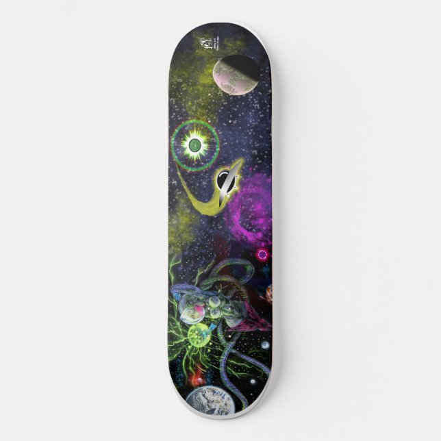 Space Diva Skateboard (Vorderseite)