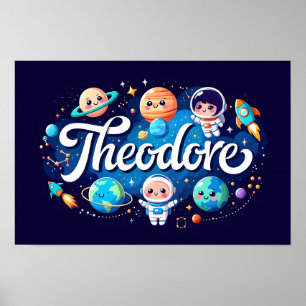 Space Dreams Theodor Wallfahrtskirche Poster