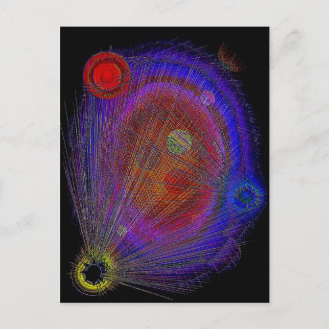 Space Egg 1 Postkarte (Vorderseite)
