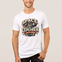 Space Explorer Vintage Style-Shirt