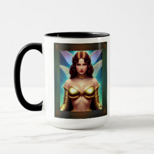 Space Fairy of the Golden Age by Xzendor7 Tasse