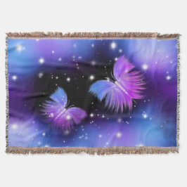 Space Fantasy Butterfets Cosmic Decke