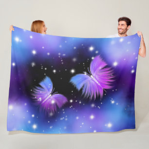Space Fantasy Butterfets Cosmic Fleecedecke