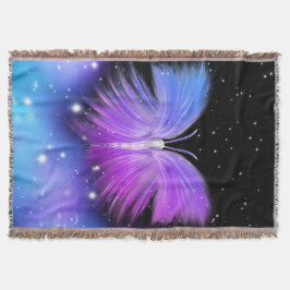 Space Fantasy Butterfly Kosmic Decke