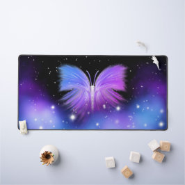 Space Fantasy Butterfly Kosmic Schreibtischunterlage