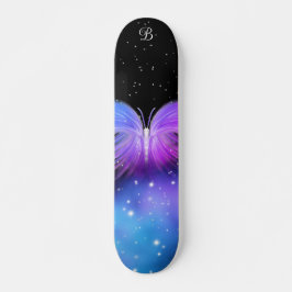 Space Fantasy Butterfly Kosmic Skateboard