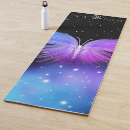 Space Fantasy Butterfly Kosmic Yogamatte