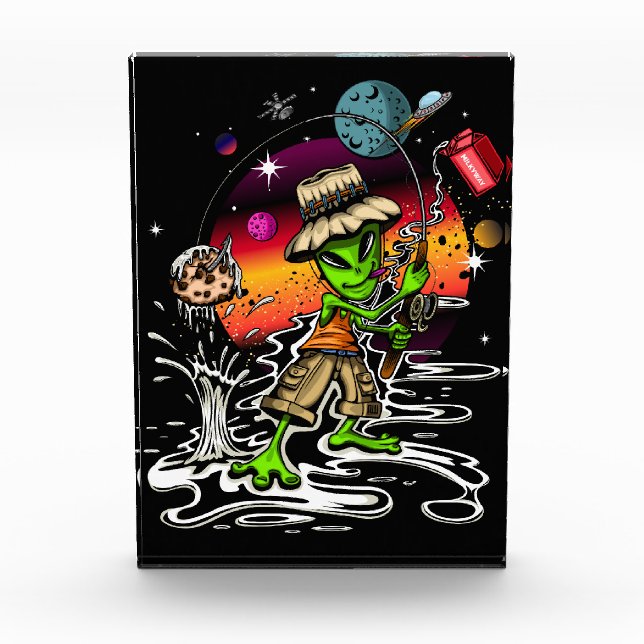 Space Fischer Fotoblock (Vorderseite)