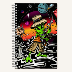 Space Fischer Notizbuch