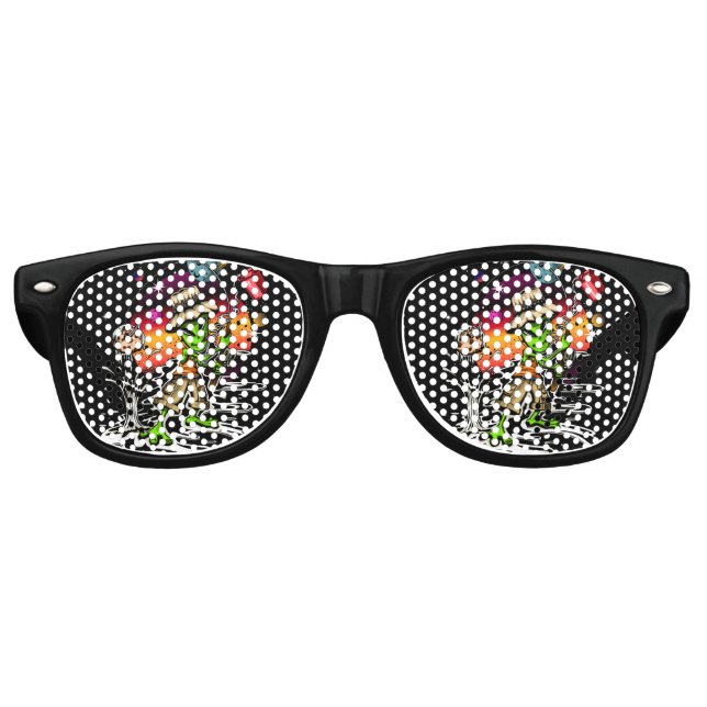 Space Fischer Partybrille (Vorderseite)