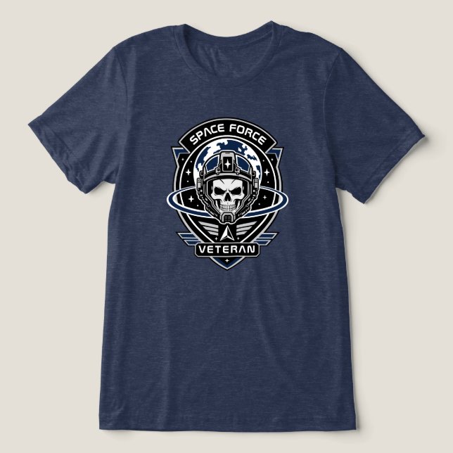 Space Force Tri-Blend Shirt (Design Vorderseite)