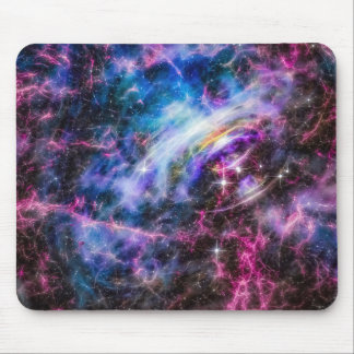Space Galaxy Hyper Speed Nebel Mousepad