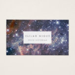 Space Galaxy Interstellar Travel Science Fiction<br><div class="desc">Visitenkarten mit einem atemberaubenden visuellen Fest einer Interpretation der äußeren Galaxie. Visitenkarte/Geschäftsvorlage für Weltraumfreunde, Autoren von Raumfahrtartikeln, Raumhistoriker, Geeks und dergleichen :) Dies ist eine automatische Druckvorlage, die Sie sich hier und jetzt selbst bearbeiten können. Überschreiben Sie mit Ihrem eigenen Namen und Ihren Kontaktdaten. Sie sehen die Textänderung auf dem...</div>