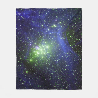 SPACE GALAXY NEBULA STARTET PLANETEN BLANKET FLEECEDECKE